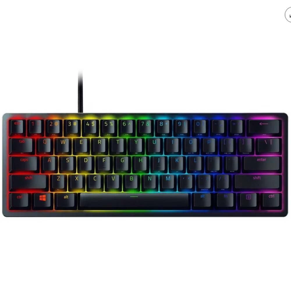RAZER Huntsman Mini Gaming Keyboard 60% Optical Light and Instant Black
